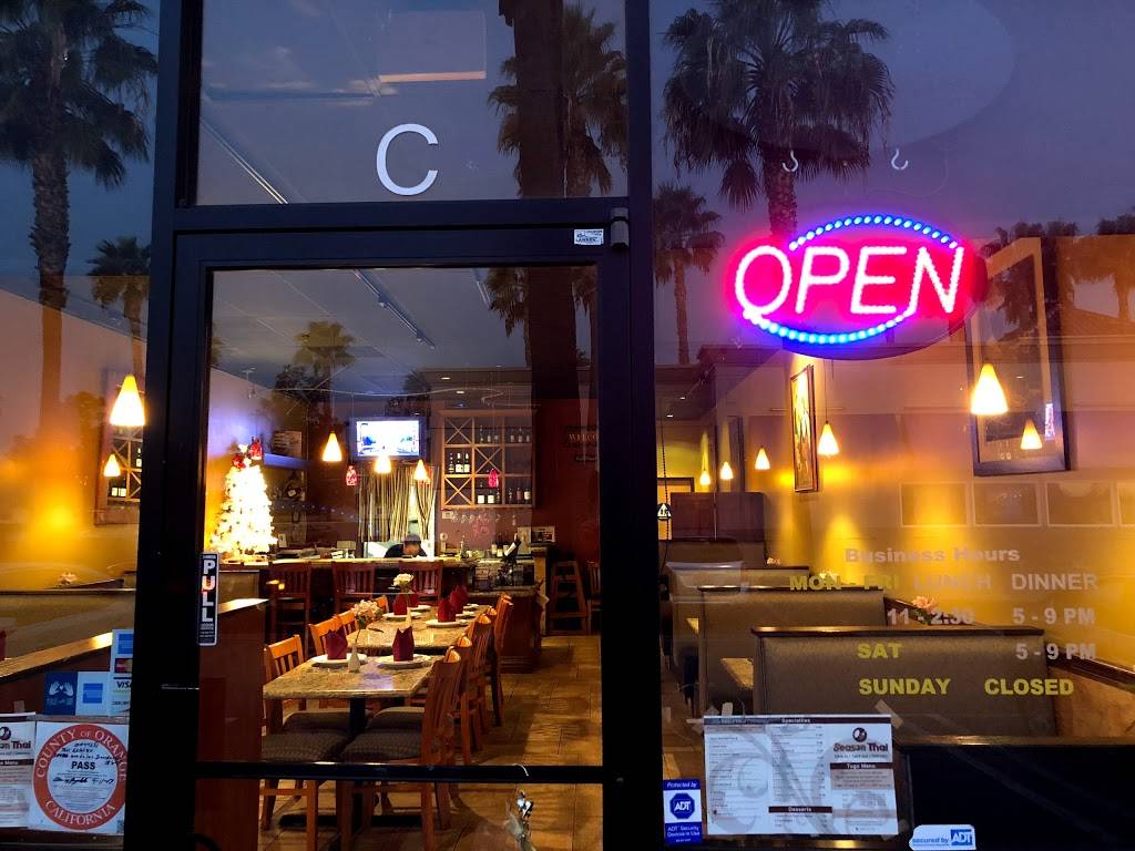 Season Thai Cuisine | restaurant | 30486 Avenida De Las Banderas C, Rancho Santa Margarita, CA 92688, USA | 9497131413 OR +1 949-713-1413