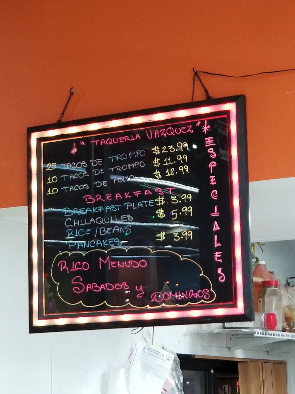 Taqueria Vazquez | restaurant | 2410 S Hampton Rd, Dallas, TX 75224, USA | 2144462822 OR +1 214-446-2822