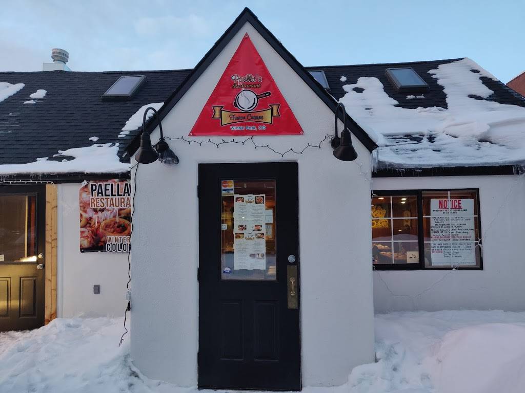 Paellas Spanish Restaurant | restaurant | 93 Cooper Creek Way, Winter Park, CO 80482, USA | 9703637535 OR +1 970-363-7535