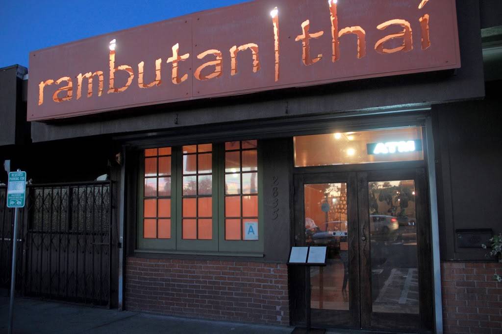 Rambutan Thai | restaurant | 2835 Sunset Blvd, Los Angeles, CA 90026, USA | 2132738424 OR +1 213-273-8424