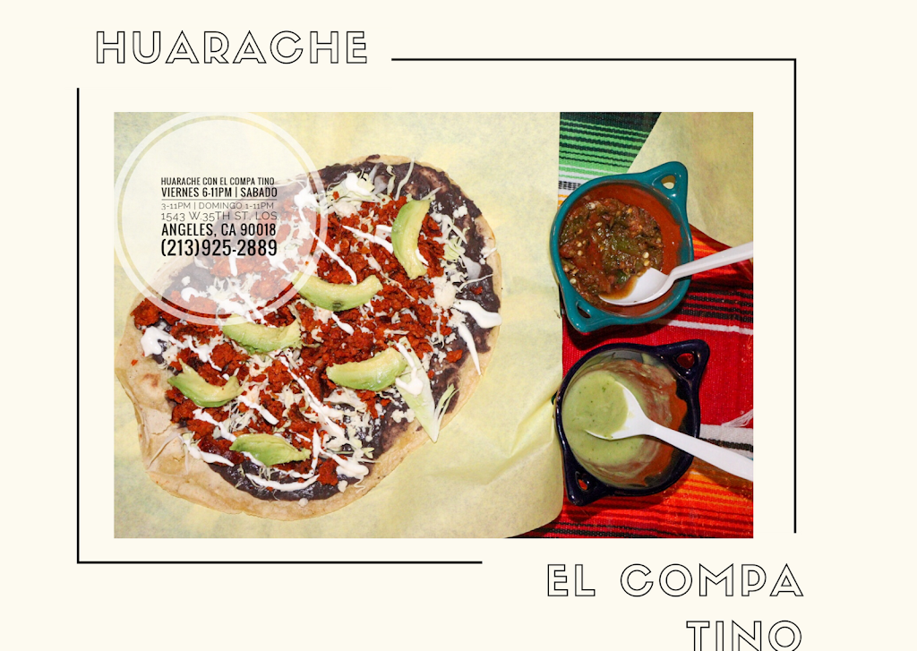 EL COMPA TINO | restaurant | 1543 W 35th St, Los Angeles, CA 90018, USA | 2139444034 OR +1 213-944-4034