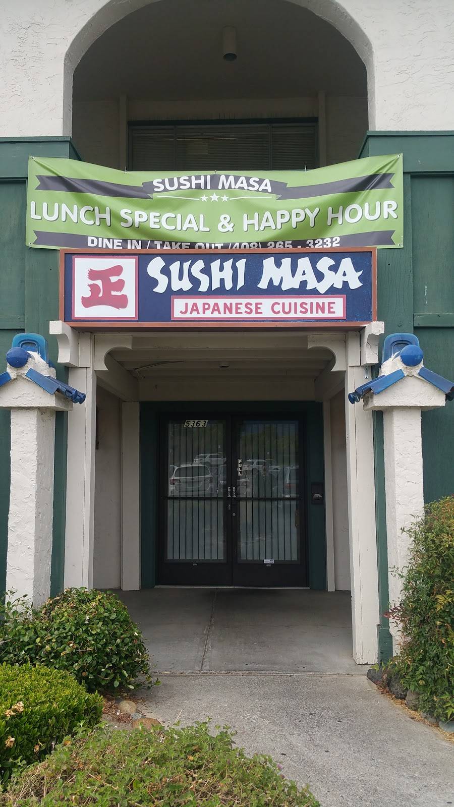 Sushi Masa | restaurant | 5363 Camden Ave, San Jose, CA 95124, USA | 4082653232 OR +1 408-265-3232