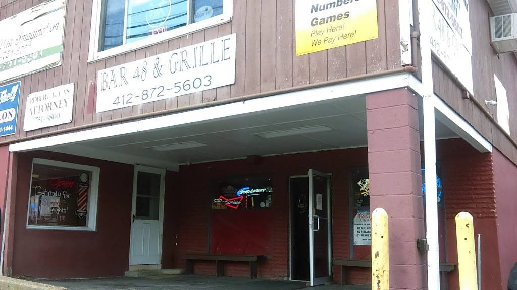 Bar 48 & Grille | restaurant | 101 Simpson Howell Rd, Elizabeth, PA 15037, USA | 4128725603 OR +1 412-872-5603
