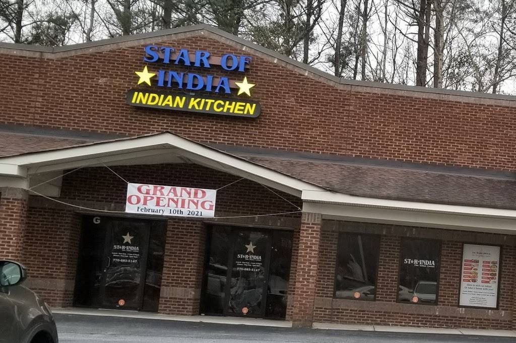 Star of India | restaurant | 1065 Sullivan Rd, Newnan, GA 30265, USA | 7706835147 OR +1 770-683-5147