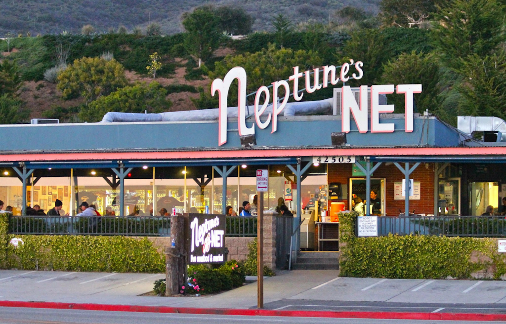 Neptunes Net | restaurant | 42505 CA-1, Malibu, CA 90265, USA | 3104573095 OR +1 310-457-3095
