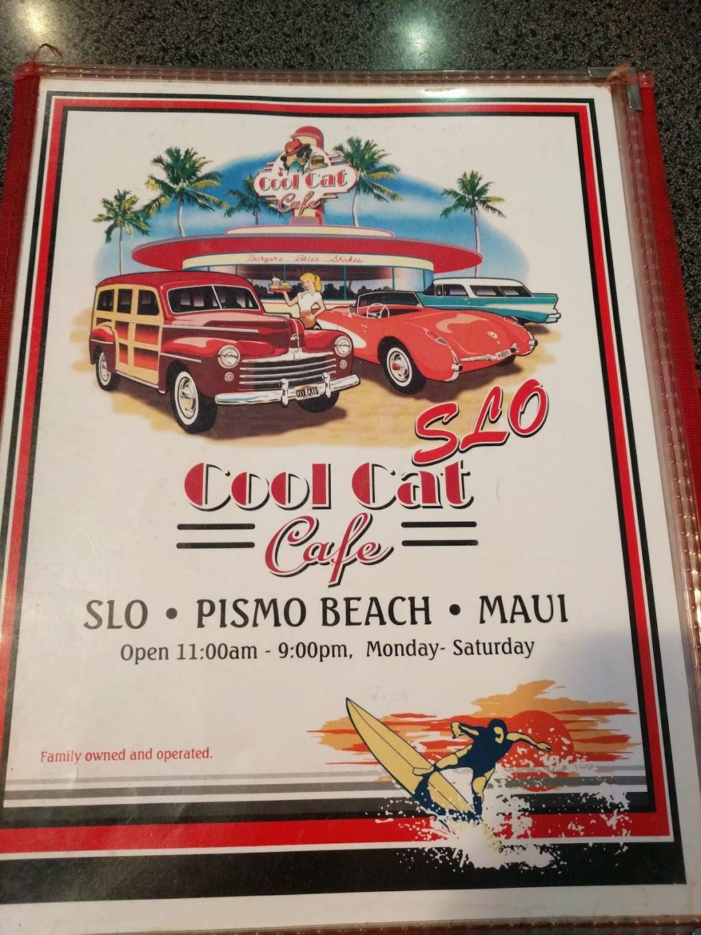 Cool Cat Café | San Luis Obispo | restaurant | 3165 Broad St Ste 102, San Luis Obispo, CA 93401, USA | 8055448235 OR +1 805-544-8235