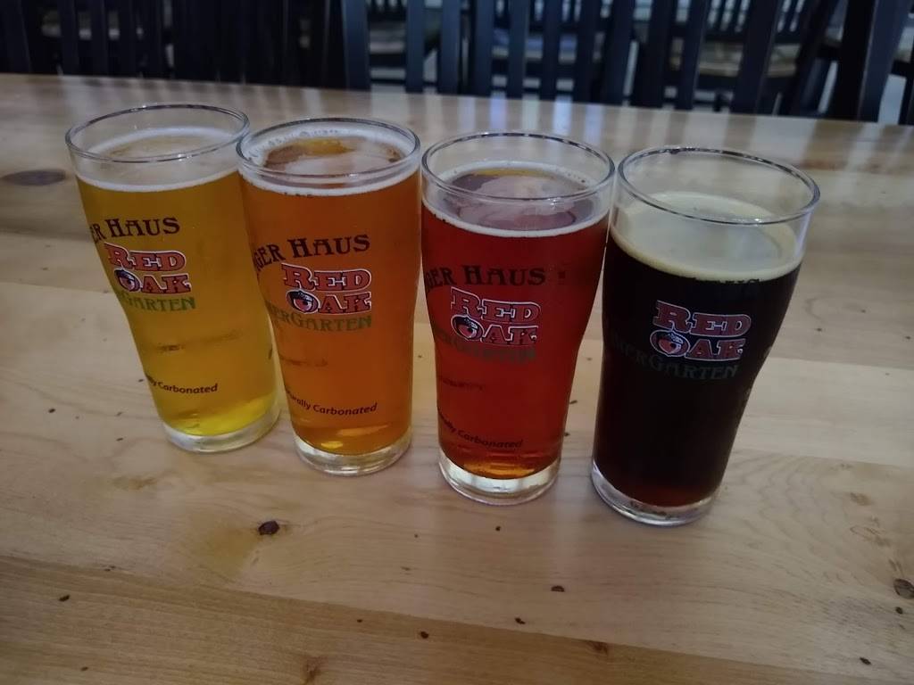 Red Oak Lager Haus & Biergarten | restaurant | 6905 Konica Dr, Whitsett, NC 27377, USA | 3364472005 OR +1 336-447-2005