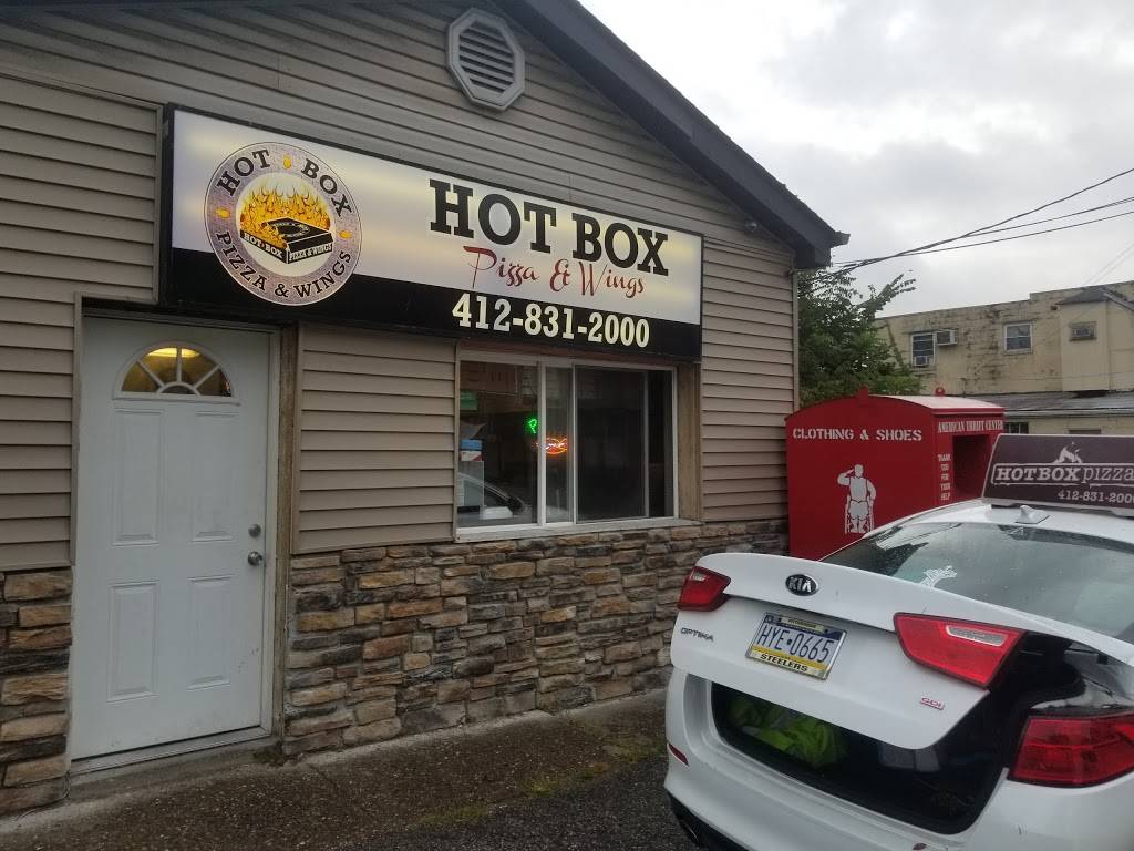 Hot Box Pizza & Wings | restaurant | 6521 Library Rd, South Park Township, PA 15129, USA | 4128312000 OR +1 412-831-2000