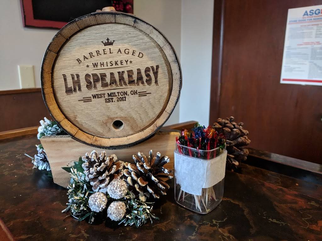 LH Speakeasy | restaurant | 2334 S Miami St, West Milton, OH 45383, USA | 9377501730 OR +1 937-750-1730