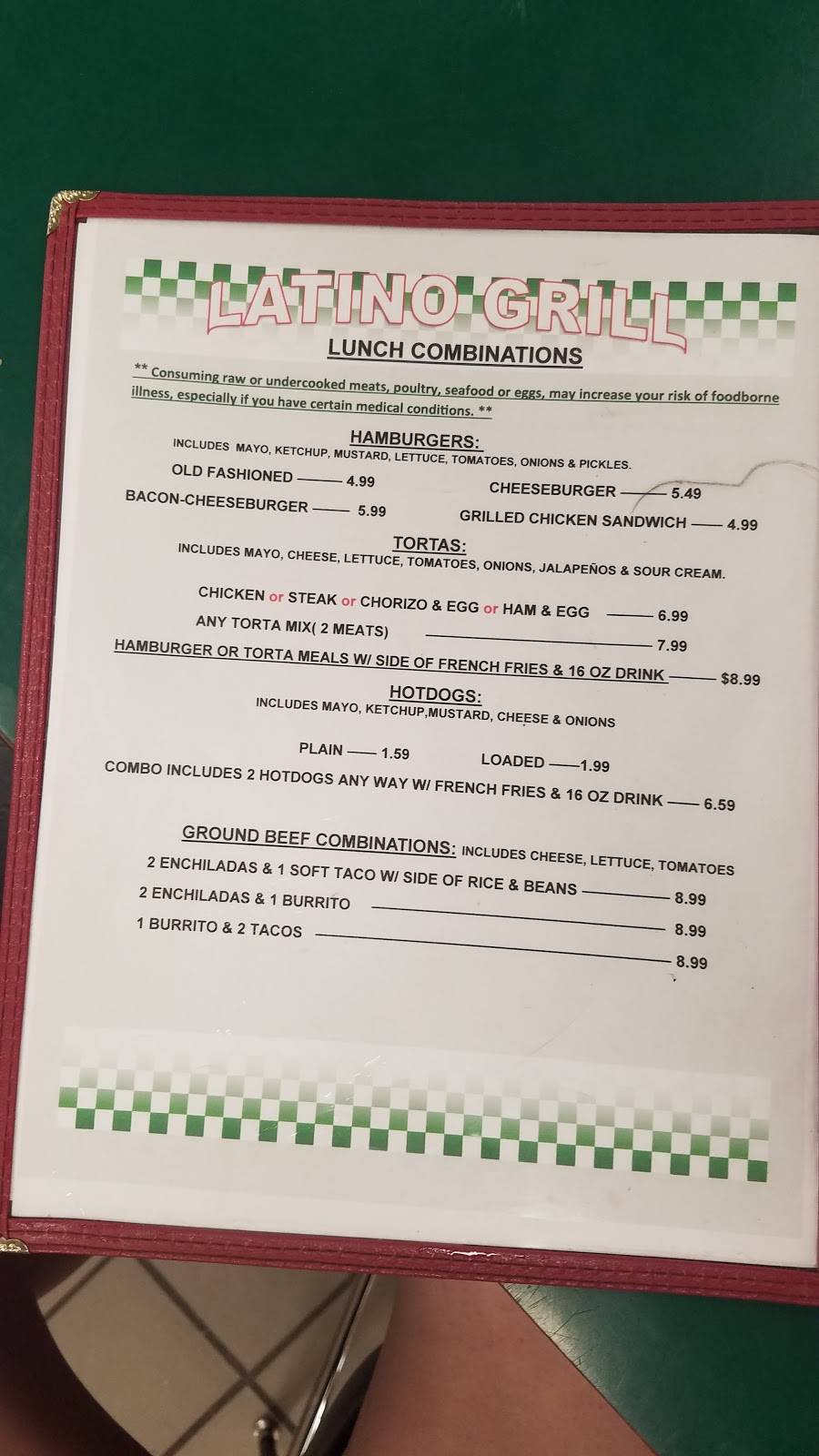 Latino Grill | restaurant | 4601 Sunset Rd, Charlotte, NC 28216, USA | 7048909411 OR +1 704-890-9411