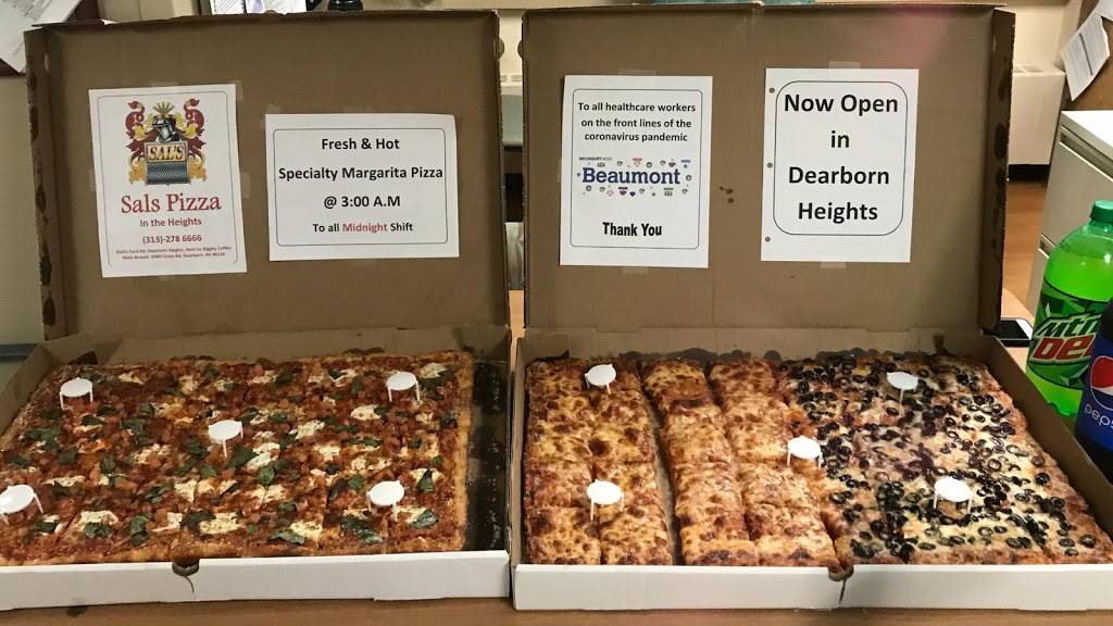 Sals Pizza Dearborn Heights | restaurant | 25421 Ford Rd, Dearborn Heights, MI 48127, USA | 3132786666 OR +1 313-278-6666