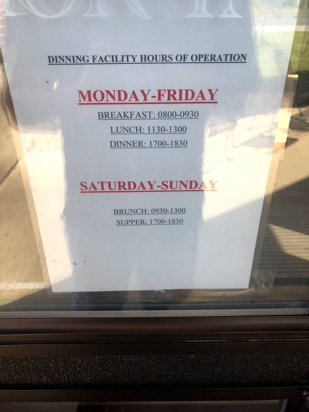 DFAC | restaurant | 5th Armoured Div DR BLDG 10305, Fort Drum, NY 13602, USA | 3157740179 OR +1 315-774-0179