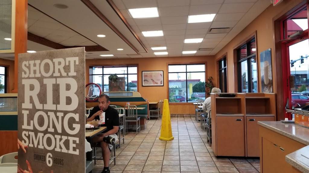 Arbys | restaurant | 6780 Johnson Dr, Mission, KS 66202, USA | 9133843375 OR +1 913-384-3375