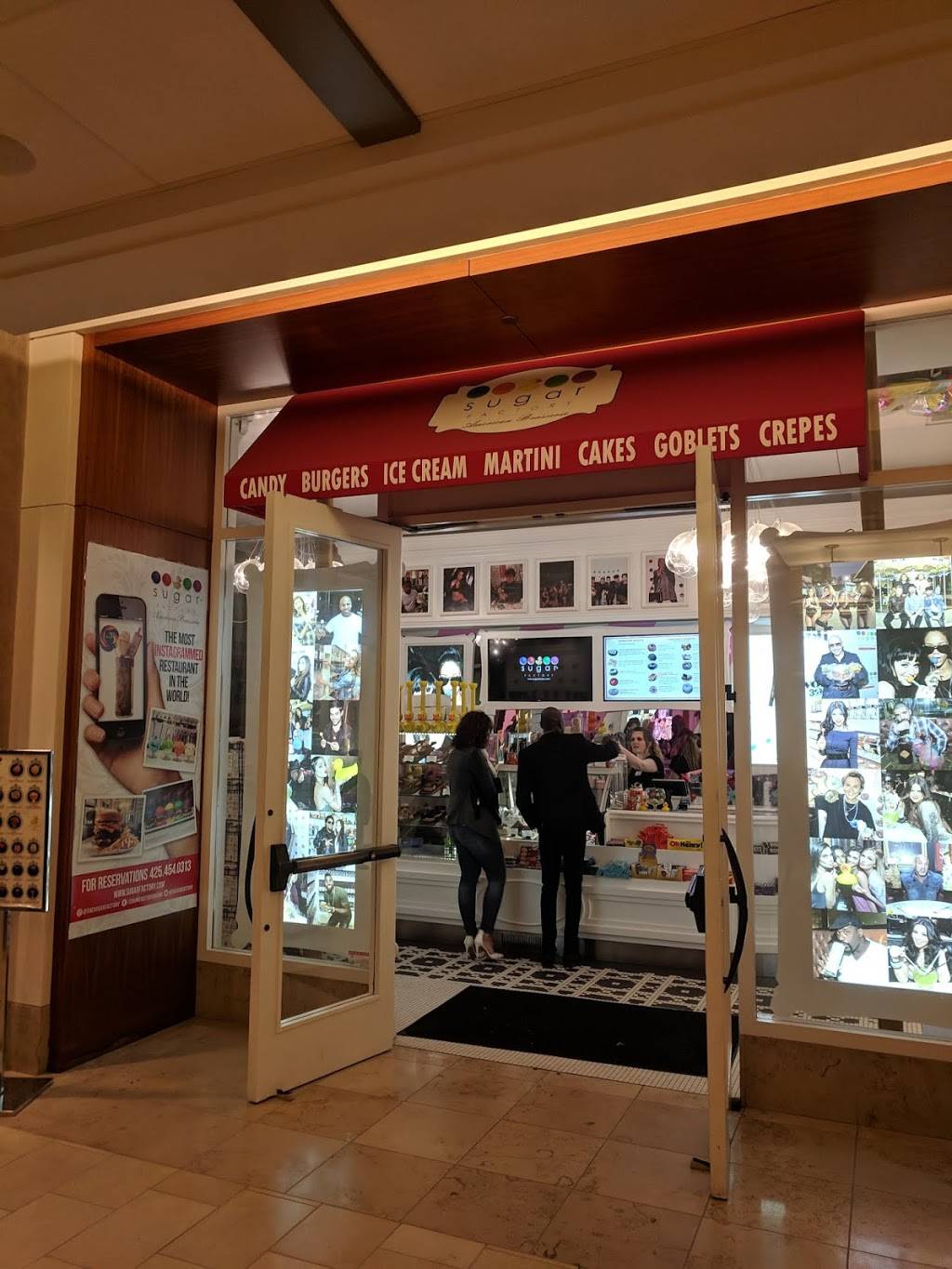 Sugar Factory Bellevue | restaurant | 11111 NE 8th St #120, Bellevue, WA 98004, USA | 4254540313 OR +1 425-454-0313