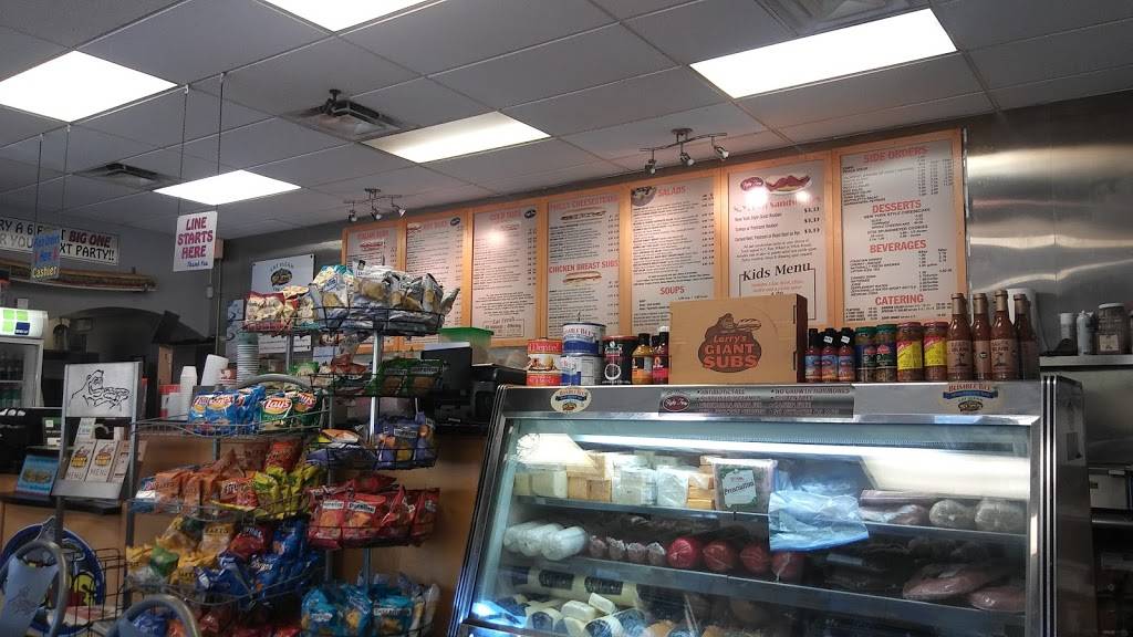 Larrys Giant Subs | meal takeaway | 5733 Roosevelt Blvd, Jacksonville, FL 32244, USA | 9044469500 OR +1 904-446-9500
