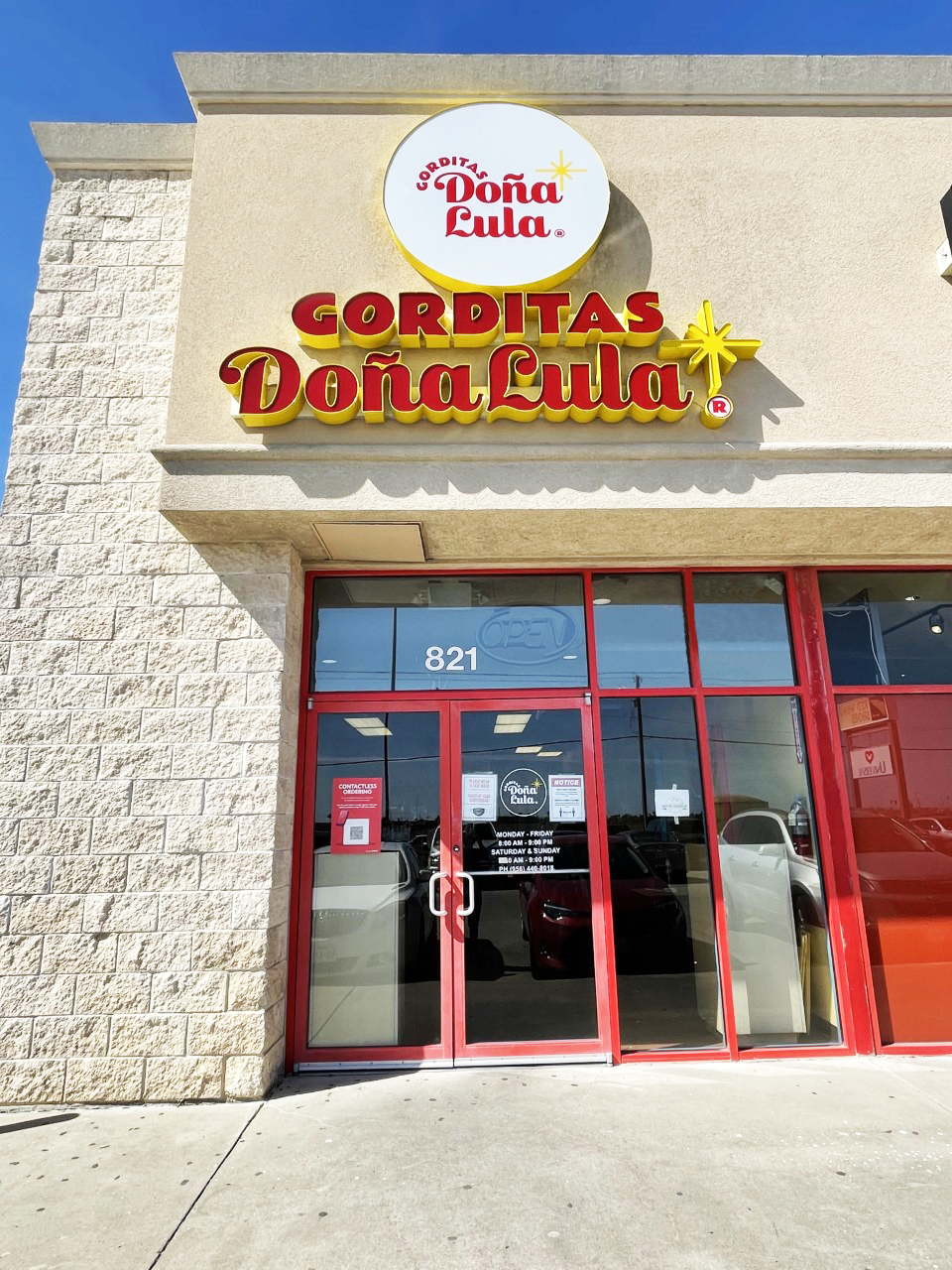 Gorditas Doña Lula | restaurant | n 78550, 821 N Ed Carey Dr, Harlingen, TX 78550, USA | 9564408018 OR +1 956-440-8018