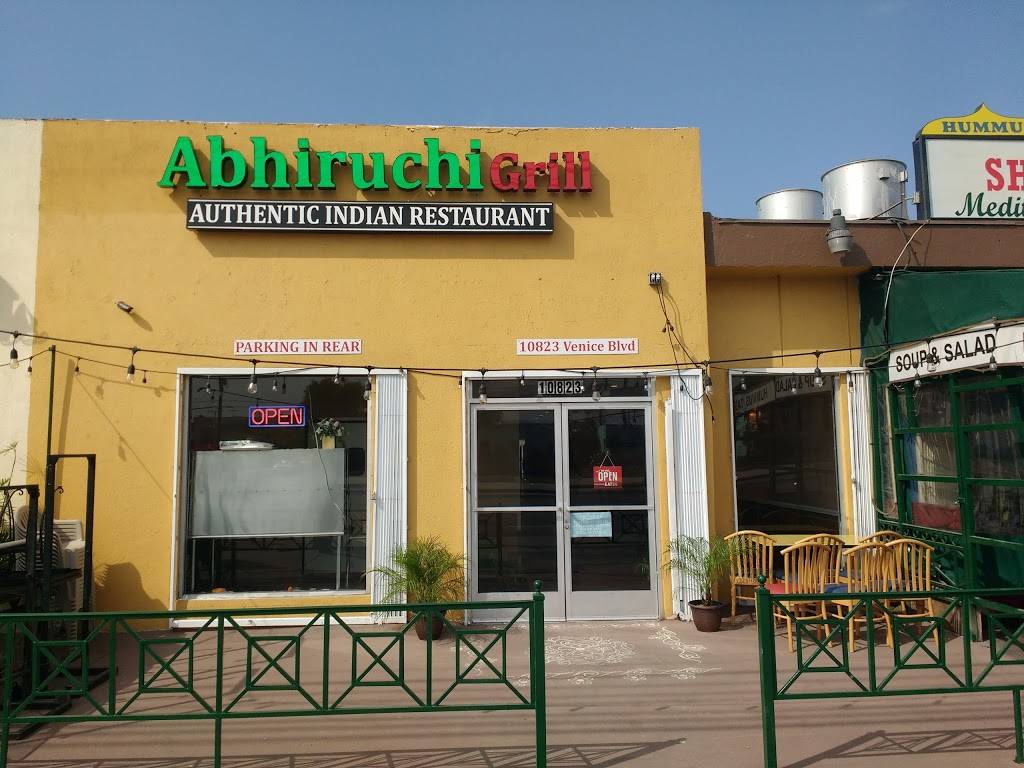 Abhiruchi Grill Indian Restaurant | restaurant | 10823 Venice Blvd, Los Angeles, CA 90034, USA | 3102042569 OR +1 310-204-2569