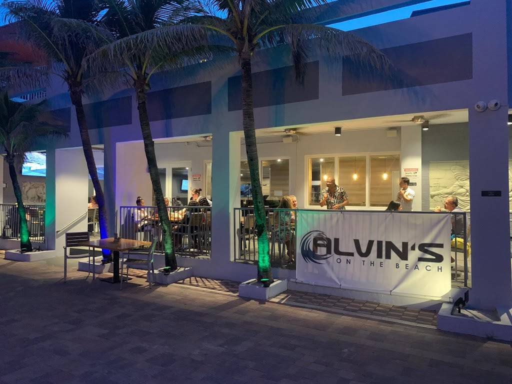Alvins On The Beach | restaurant | 300 S Broadwalk, Hollywood, FL 33019, USA | 9542398242 OR +1 954-239-8242