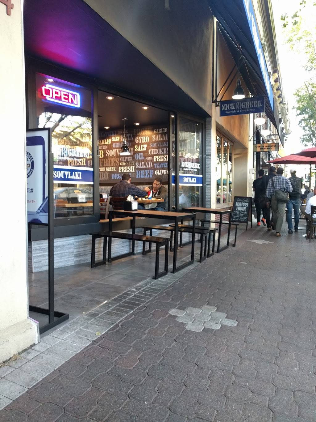 Nick The Greek | restaurant | 2034 Broadway, Redwood City, CA 94063, USA | 6502600081 OR +1 650-260-0081