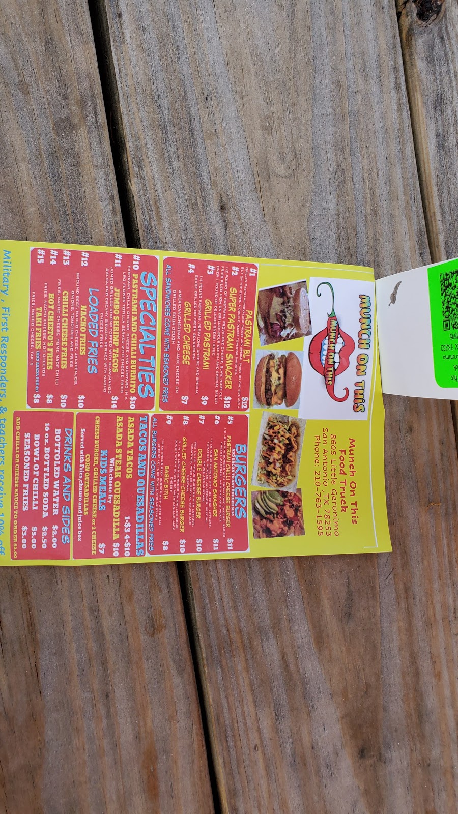 Munch on This | restaurant | Far West Side, San Antonio, TX 78254, USA | 2107631595 OR +1 210-763-1595