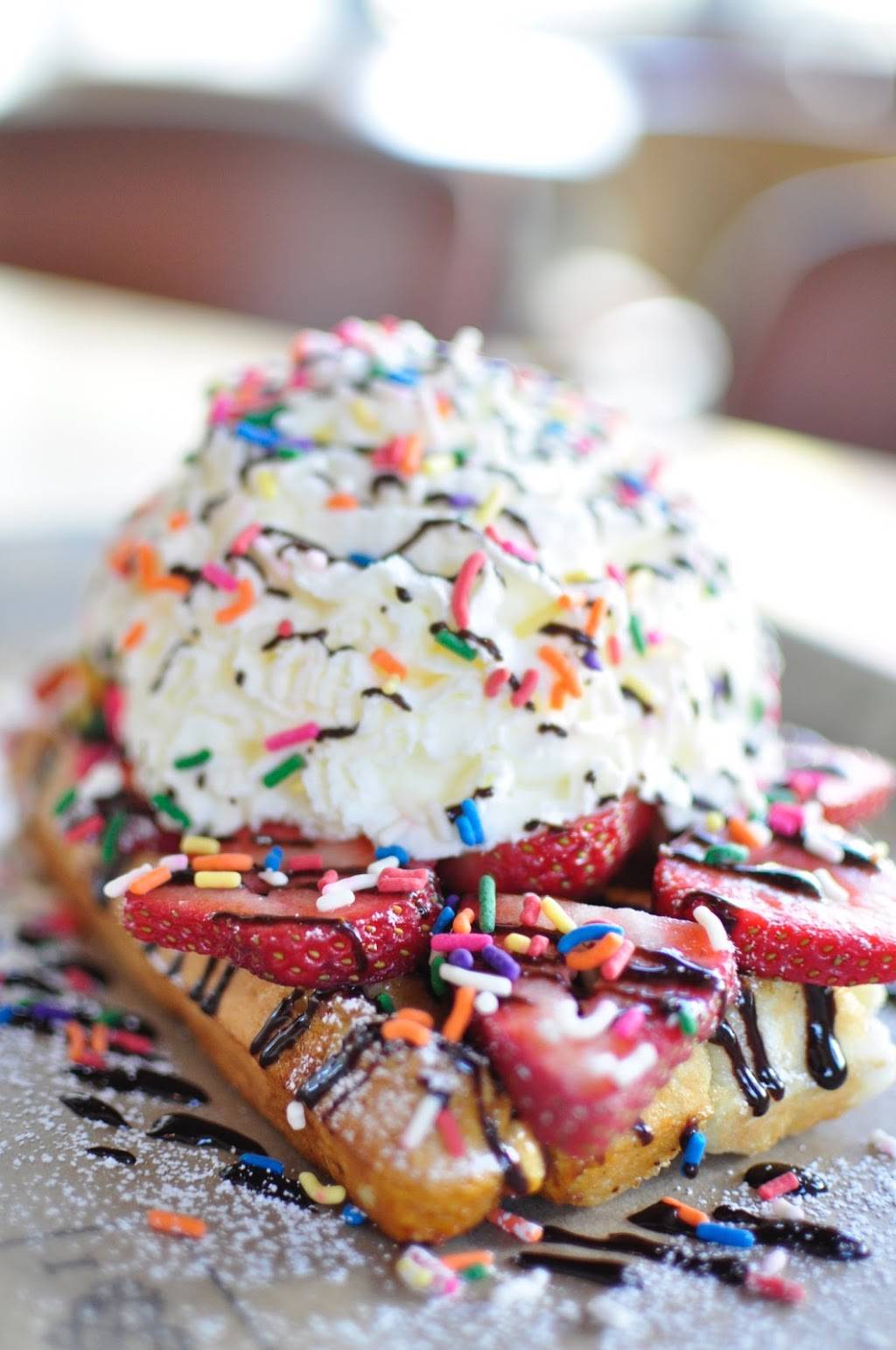 Press Waffle Co. | restaurant | Foodhall at Crockett Row, 3000 Crockett St, Fort Worth, TX 76107, USA | 8173504818 OR +1 817-350-4818