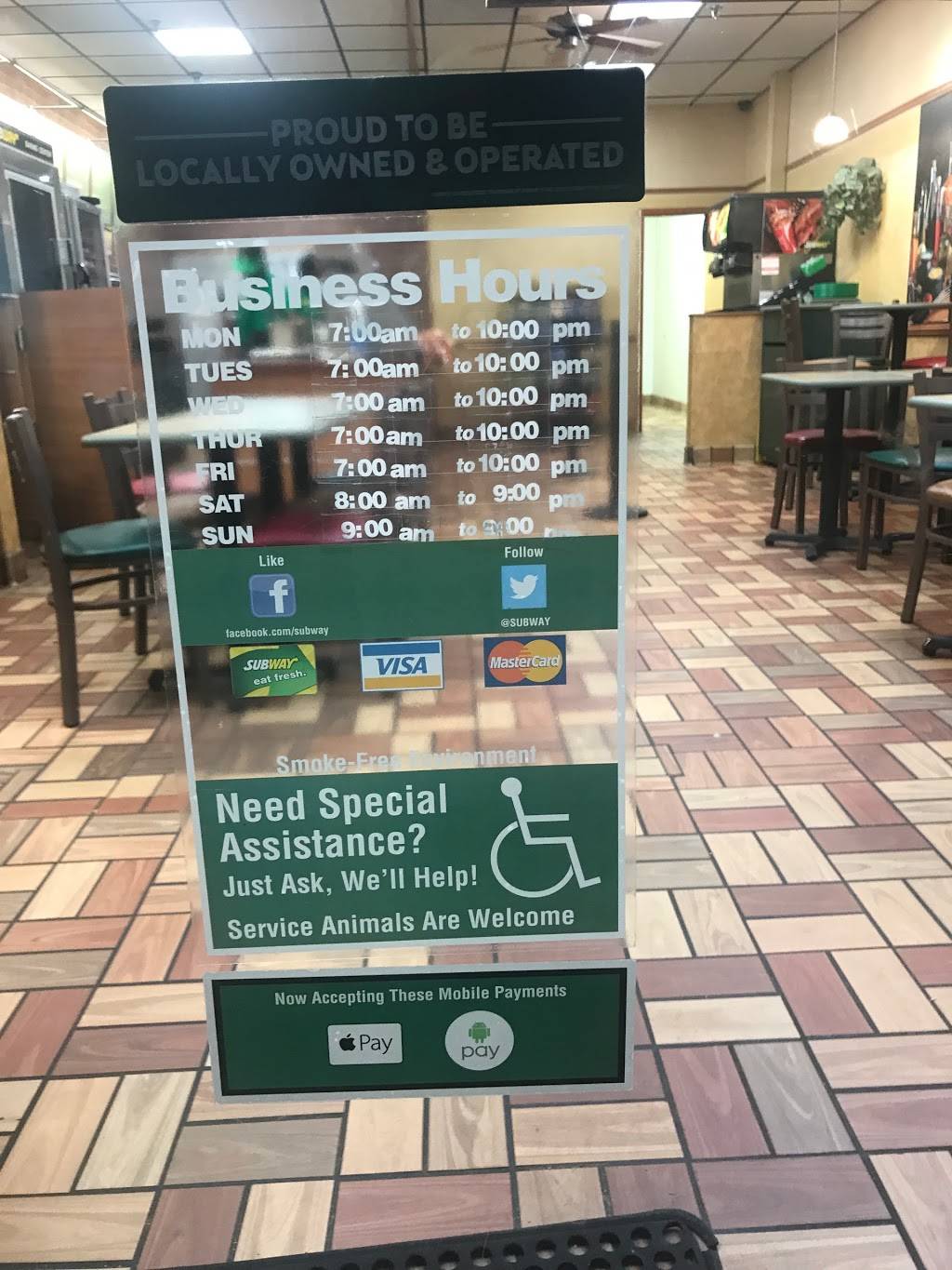 Subway | restaurant | 1419 Chapin Rd Unit # 2, Chapin, SC 29036, USA | 8033459853 OR +1 803-345-9853