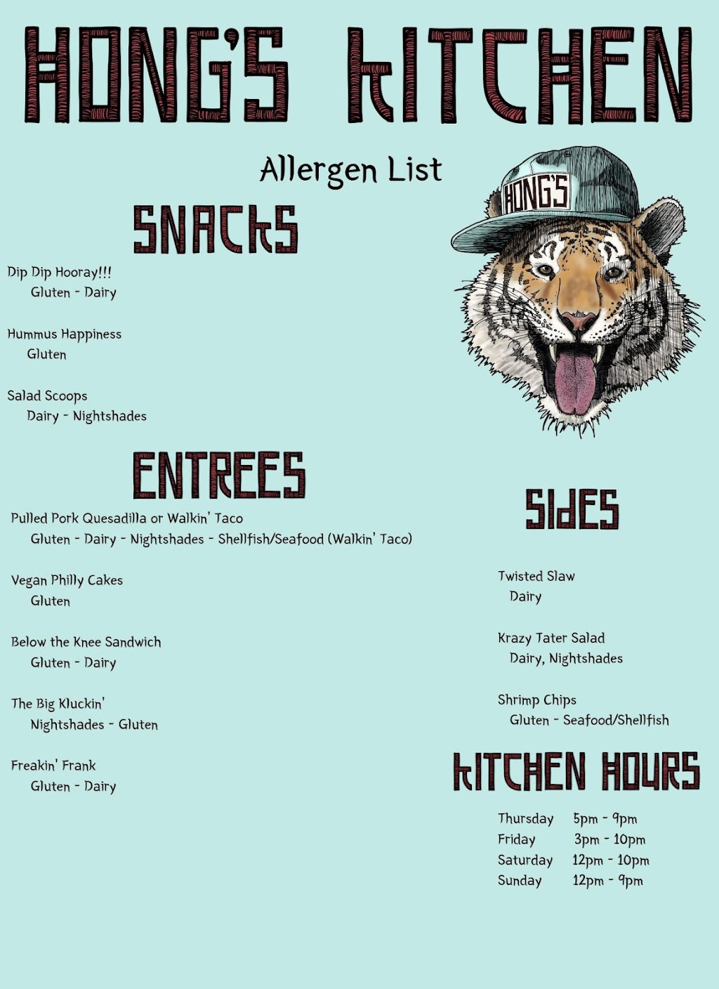 Hongs Kitchen | restaurant | 131 S Central St, Knoxville, TN 37902, USA | 8652746431 OR +1 865-274-6431