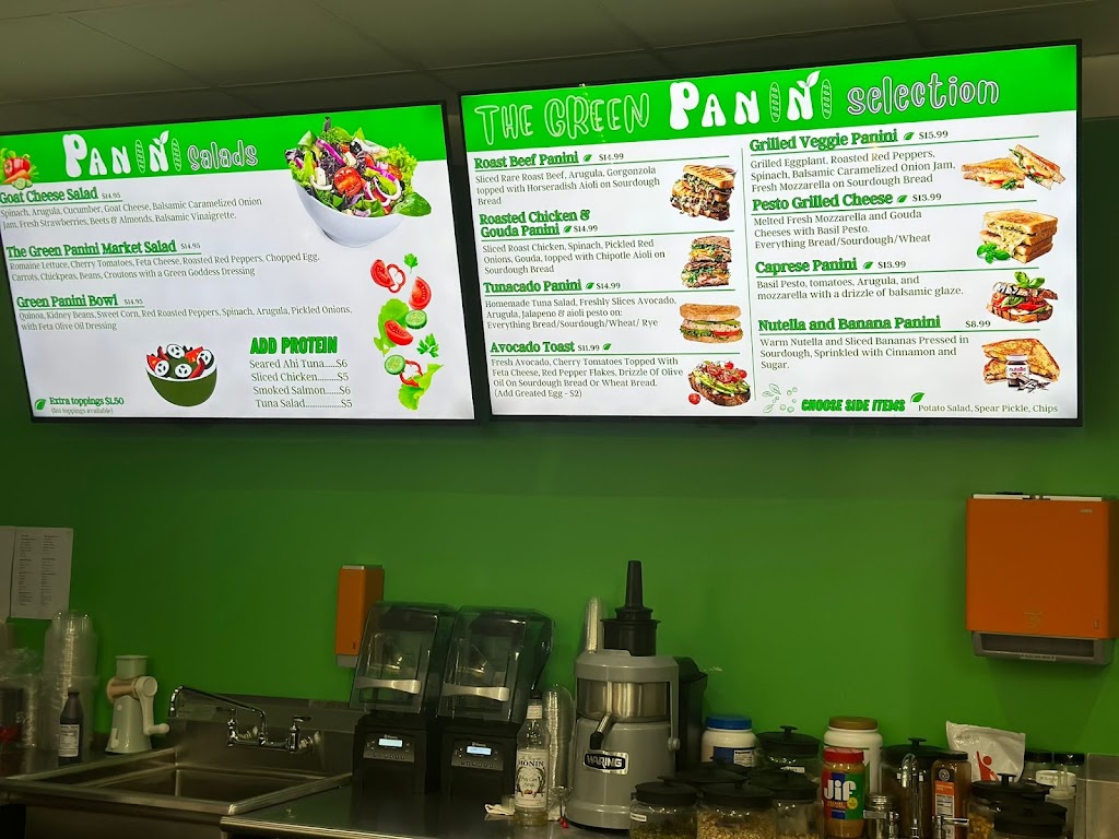 The Green Panini | restaurant | 9100 Baytowne Wharf Blvd unit BB1, Miramar Beach, FL 32550, USA | 8503532392 OR +1 850-353-2392