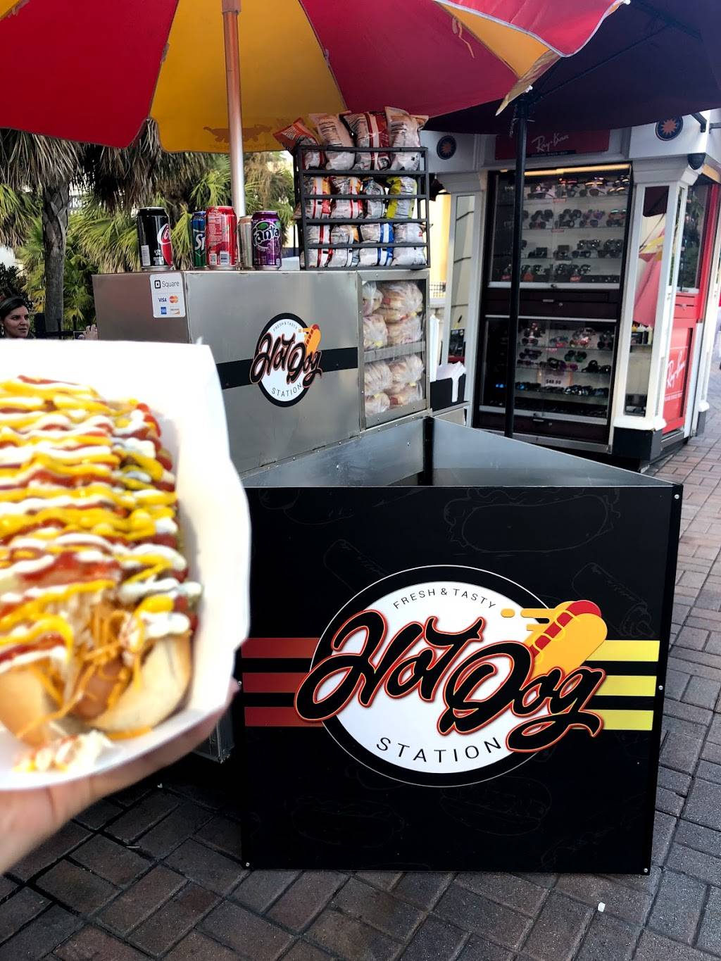 Hot Dog Station Orlando | meal takeaway | 4959 International Dr suite 1f.25, Orlando, FL 32819, USA | 4072263355 OR +1 407-226-3355