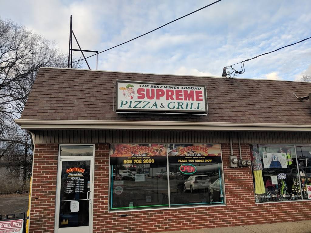 Supreme Pizza & Grill | restaurant | NJ-38, Lumberton, NJ 08048, USA | 6099600703 OR +1 609-960-0703
