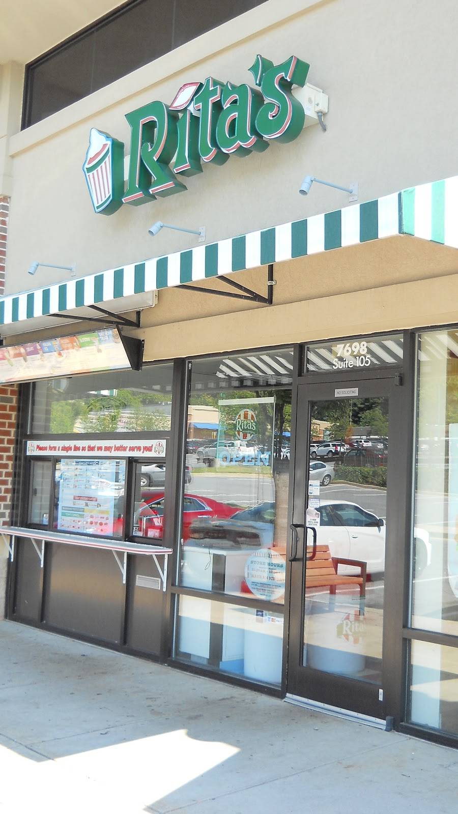 Ritas Italian Ice & Frozen Custard | restaurant | 7698 Belair Rd, Baltimore, MD 21236, USA | 4108827482 OR +1 410-882-7482