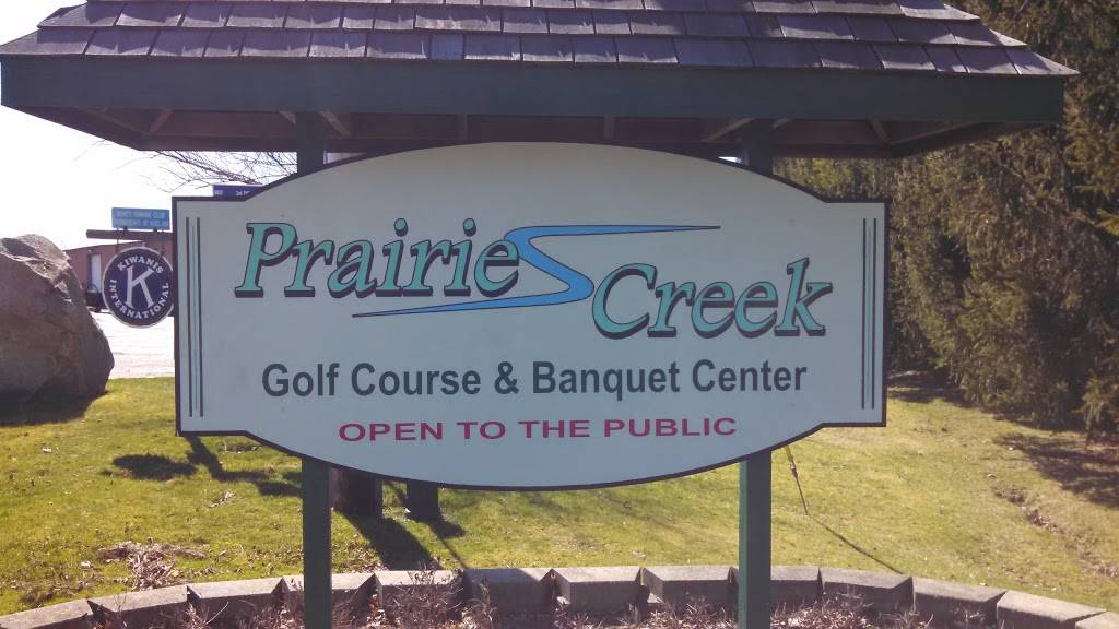 Prairie Creek Golf Course and Banquet Center open weather permit | meal takeaway | 800 E Webb Dr, Dewitt, MI 48820, USA | 5176691958 OR +1 517-669-1958