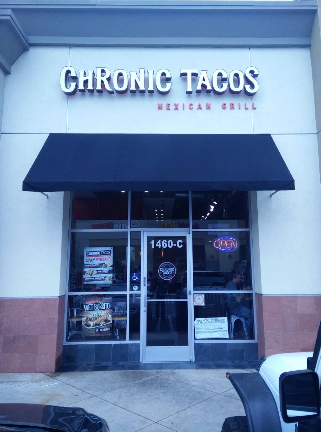 Chronic Tacos | restaurant | 1460 Baker St, Costa Mesa, CA 92626, USA | 7146689021 OR +1 714-668-9021