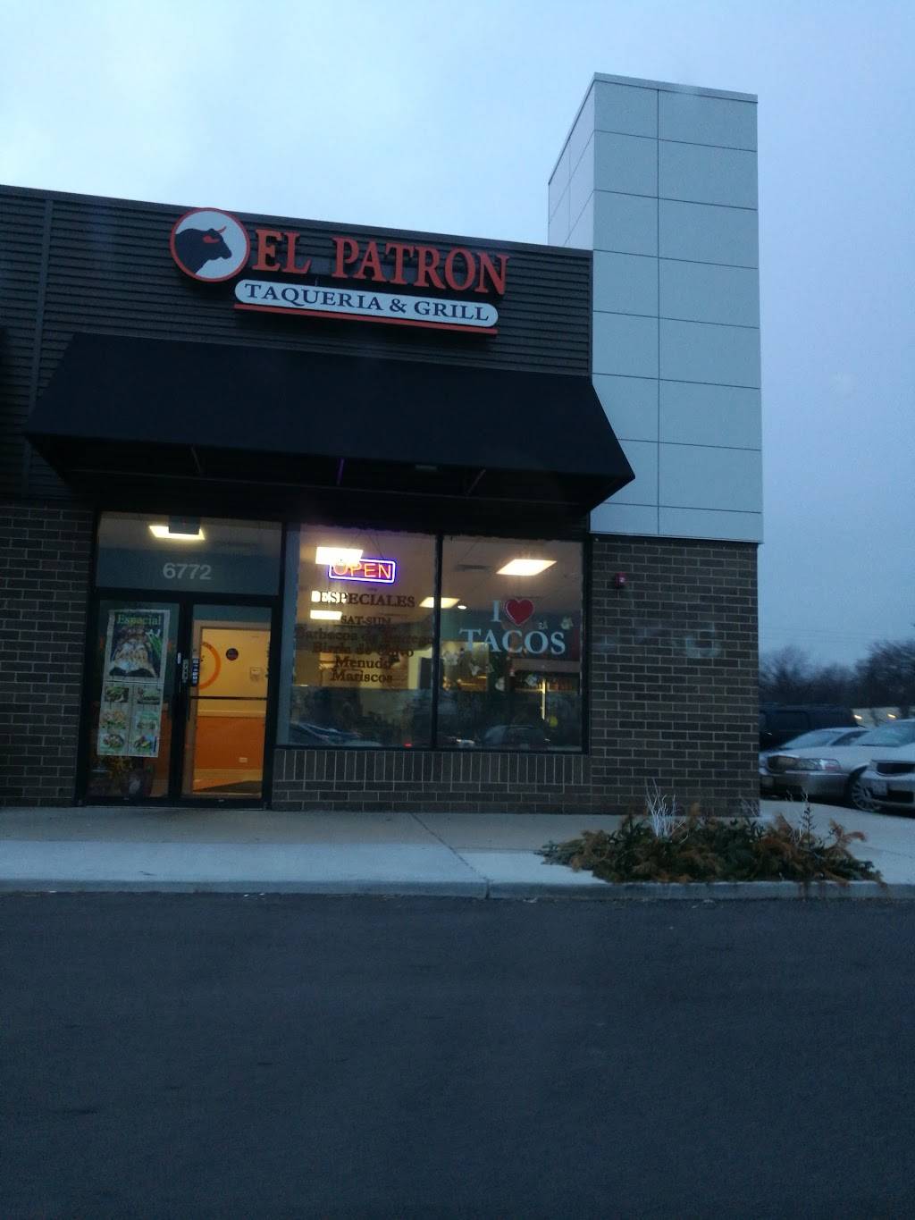 El Patron | restaurant | 6772 Barrington Rd, Hanover Park, IL 60133, USA | 6302130104 OR +1 630-213-0104