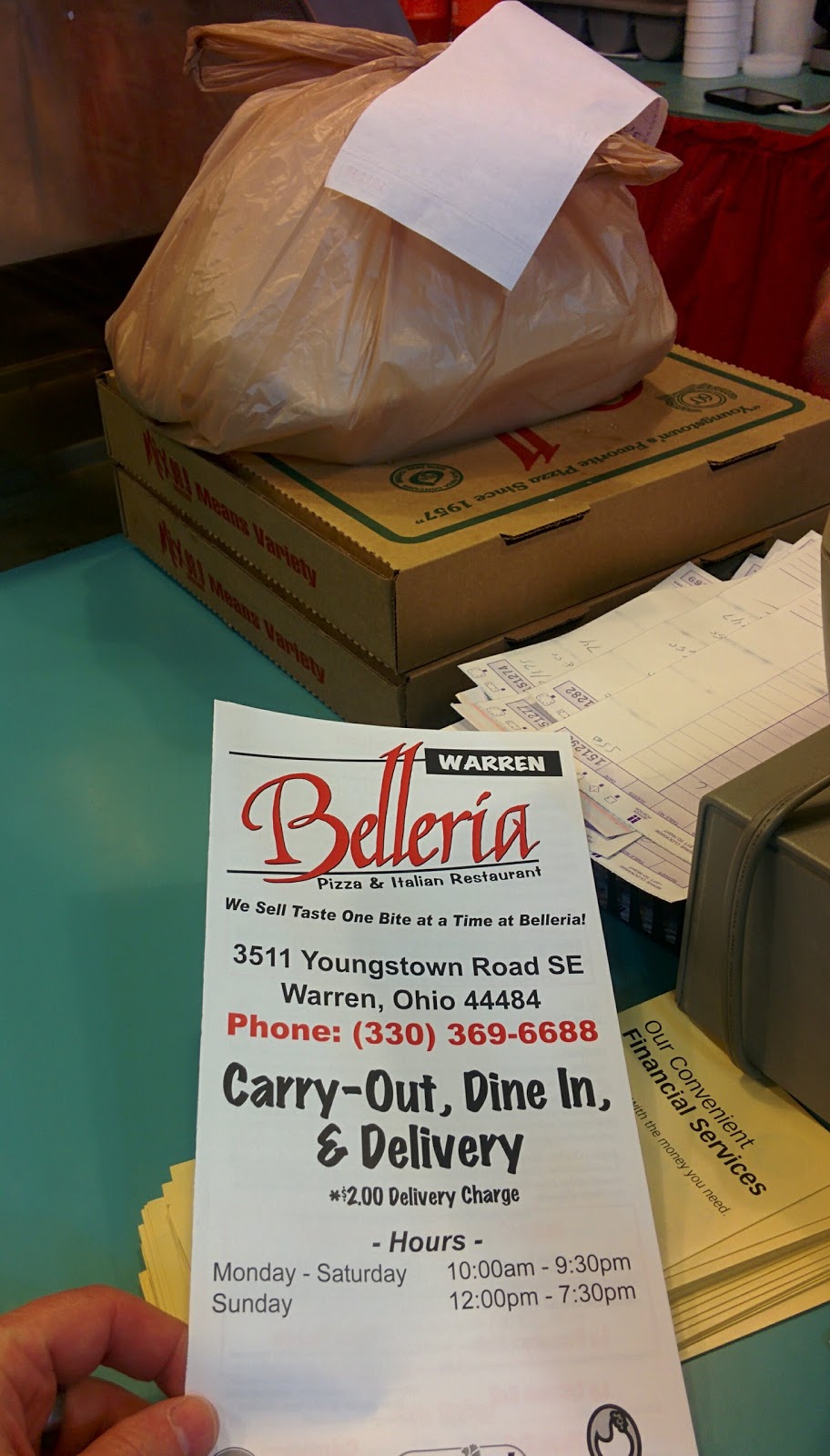 Belleria Pizza - Warren | restaurant | 3511 Youngstown Rd SE, Warren, OH 44484, USA | 3303696688 OR +1 330-369-6688