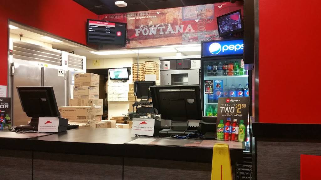 Pizza Hut | restaurant | 9299 Sierra Ave, Fontana, CA 92335, USA | 9098235333 OR +1 909-823-5333