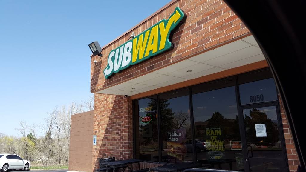 Subway | meal takeaway | 8050 Kipling St, Arvada, CO 80005, USA | 7207391676 OR +1 720-739-1676