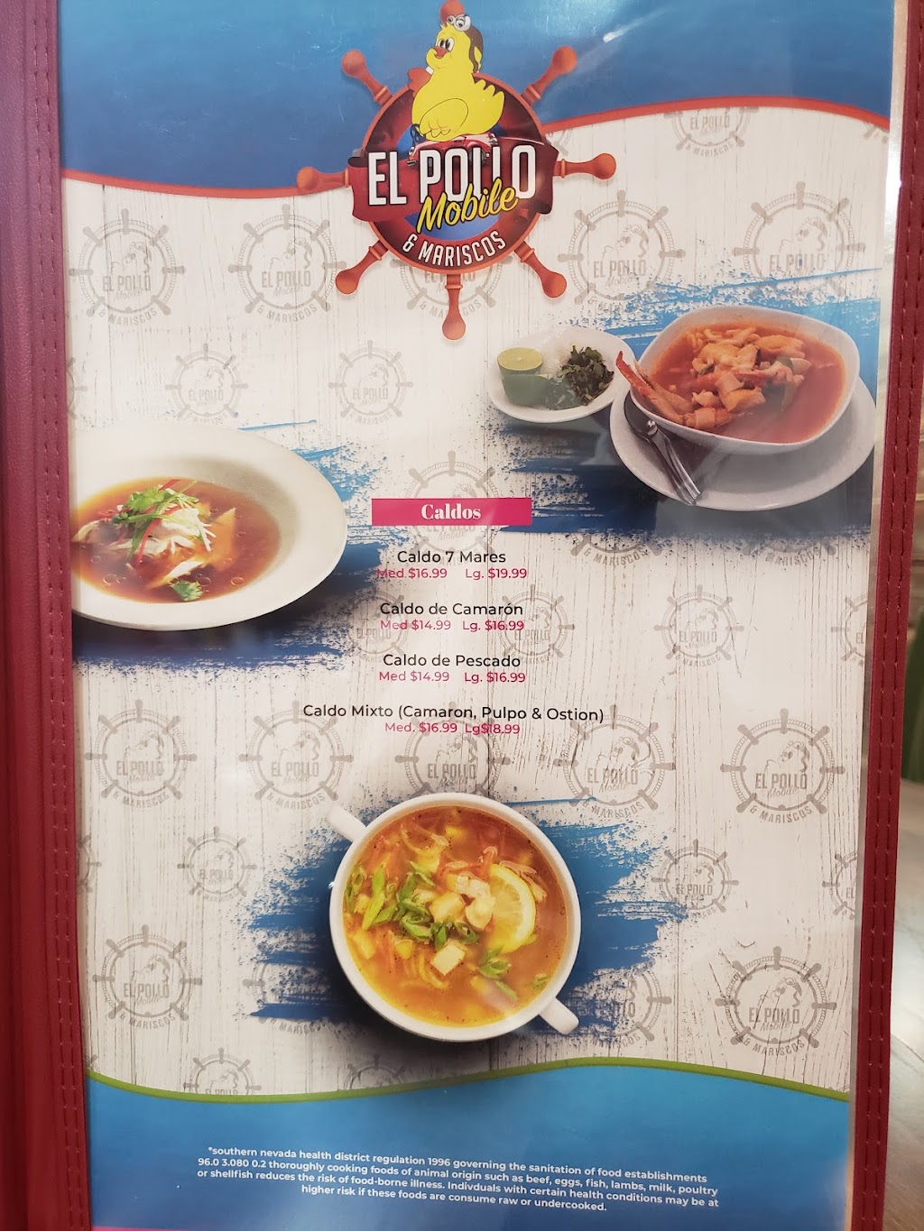 El Pollo Mobile and Mariscos Restaurant | restaurant | 1820 N Nellis Blvd, Las Vegas, NV 89156, USA | 7025259023 OR +1 702-525-9023