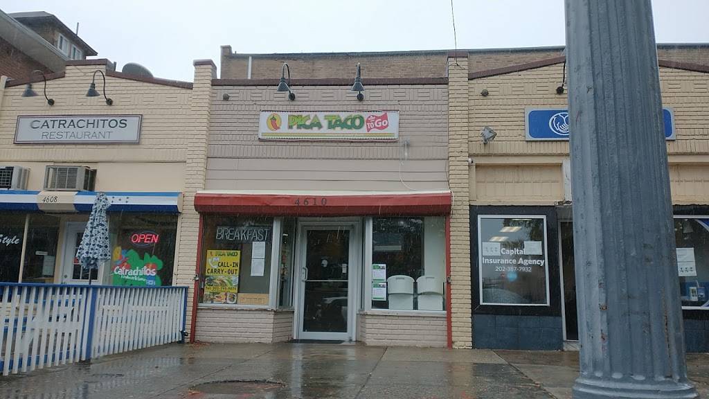 Pica Taco To Go | restaurant | 4610 14th St NW, Washington, DC 20011, USA | 2027959079 OR +1 202-795-9079