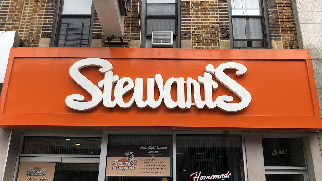 Stewarts | restaurant | 8518 5th Ave, Brooklyn, NY 11209, USA | 3474974357 OR +1 347-497-4357
