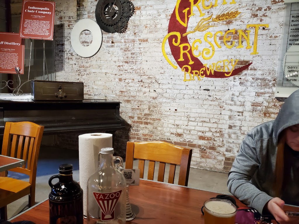 Great Crescent Brewery | restaurant | 315 Importing St, Aurora, IN 47001, USA | 8126559079 OR +1 812-655-9079