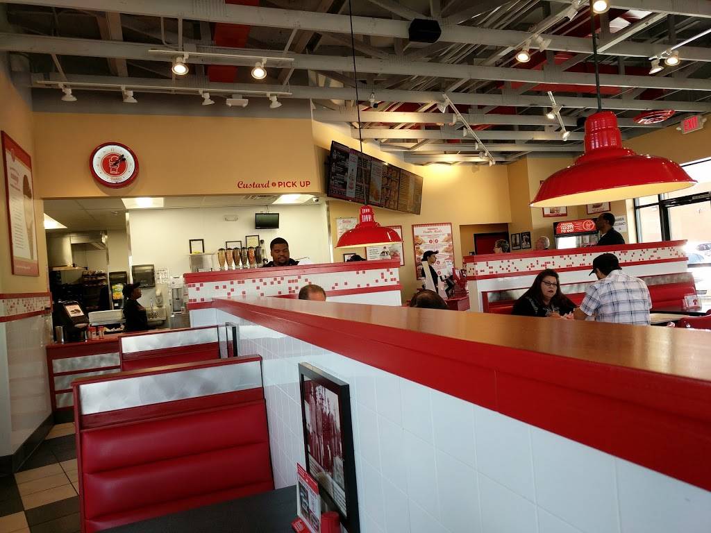 Freddys Frozen Custard & Steakburgers | restaurant | 4675 W Charleston Blvd, Las Vegas, NV 89102, USA | 7028226543 OR +1 702-822-6543