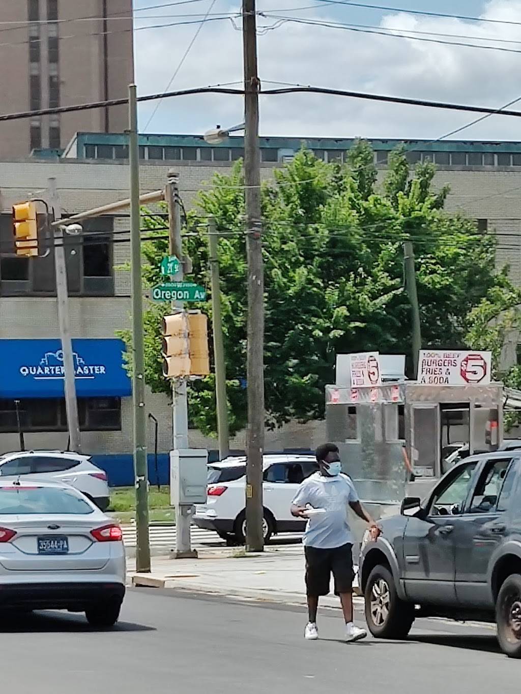 $5 Fresh Burger Stop | restaurant | 2100 W Oregon Ave, Philadelphia, PA 19145, USA | 2154358277 OR +1 215-435-8277