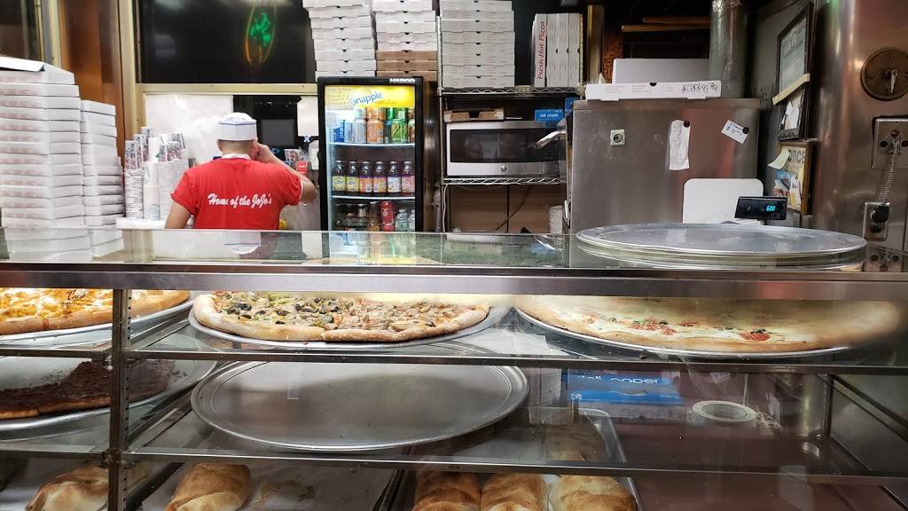 J & V Pizzeria | restaurant | 6322 18th Ave, Brooklyn, NY 11204, USA | 7183310689 OR +1 718-331-0689