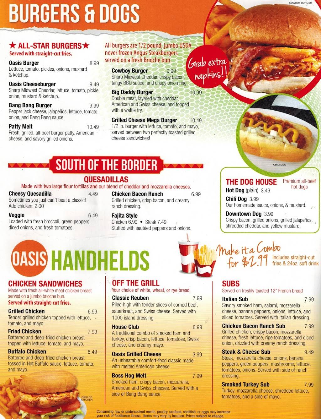 The Oasis Restaurant and Delivery | restaurant | 2531 S Reynolds Rd, Toledo, OH 43614, USA | 5672253663 OR +1 567-225-3663
