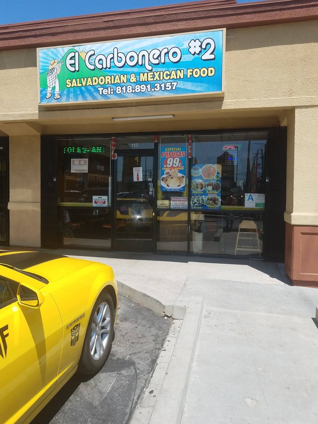 El Carbonero # 2 | restaurant | 8925 Sepulveda Blvd Suite 113, North Hills, CA 91343, USA | 8188913157 OR +1 818-891-3157
