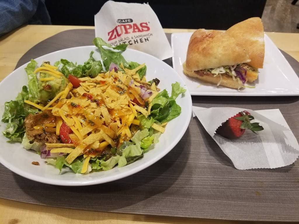 Cafe Zupas | meal takeaway | 2510 W Happy Valley Rd, Phoenix, AZ 85085, USA | 4804479375 OR +1 480-447-9375