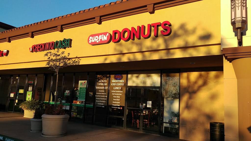 Surfin Donuts | bakery | 24451 Alicia Pkwy #5, Mission Viejo, CA 92691, USA | 9496994926 OR +1 949-699-4926