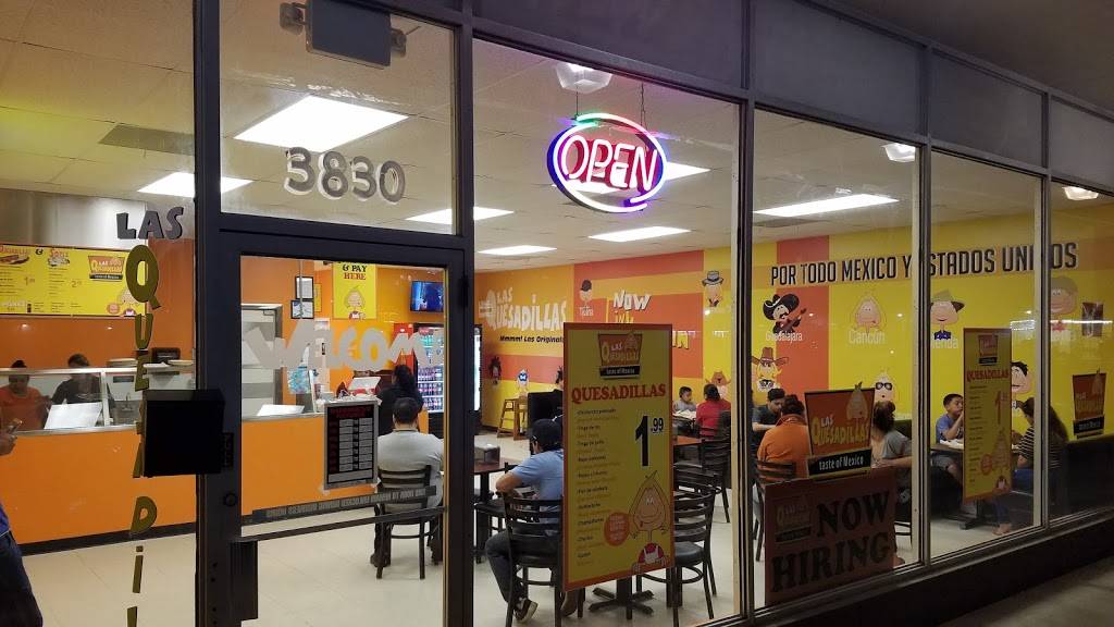 Las Quesadillas Houston | restaurant | 3830 Aldine Mail Rte Rd, Houston, TX 77039, USA | 3462077751 OR +1 346-207-7751
