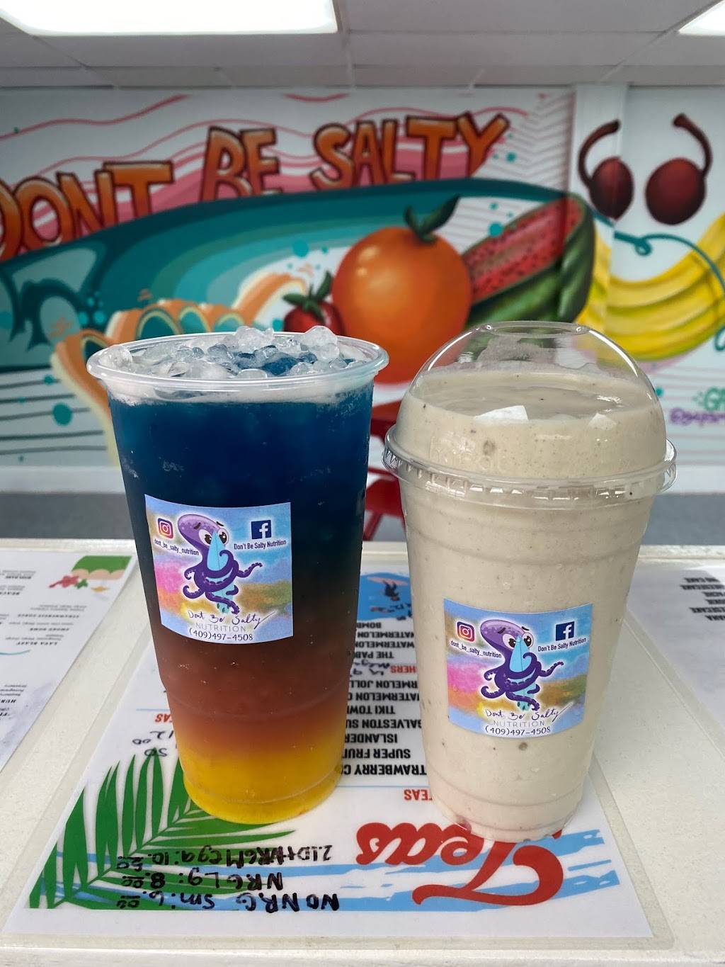 Dont Be Salty Nutrition | restaurant | 6622 Stewart Rd, Galveston, TX 77551, USA | 4094974508 OR +1 409-497-4508